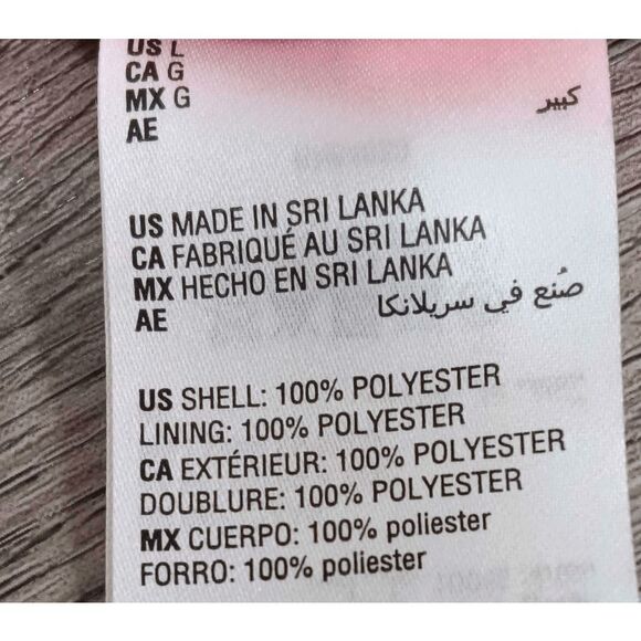 Bar III Women's Twist-Front Two-Tone Midi Dress - Pink Lemonade XS - Picture 5 of 6